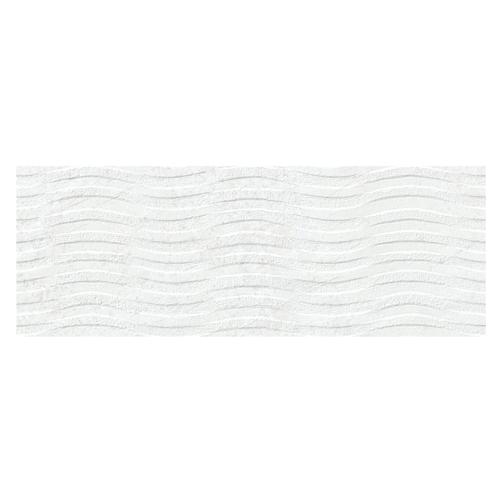 Peronda Alpine Wall White Waves wzór fali 32x90