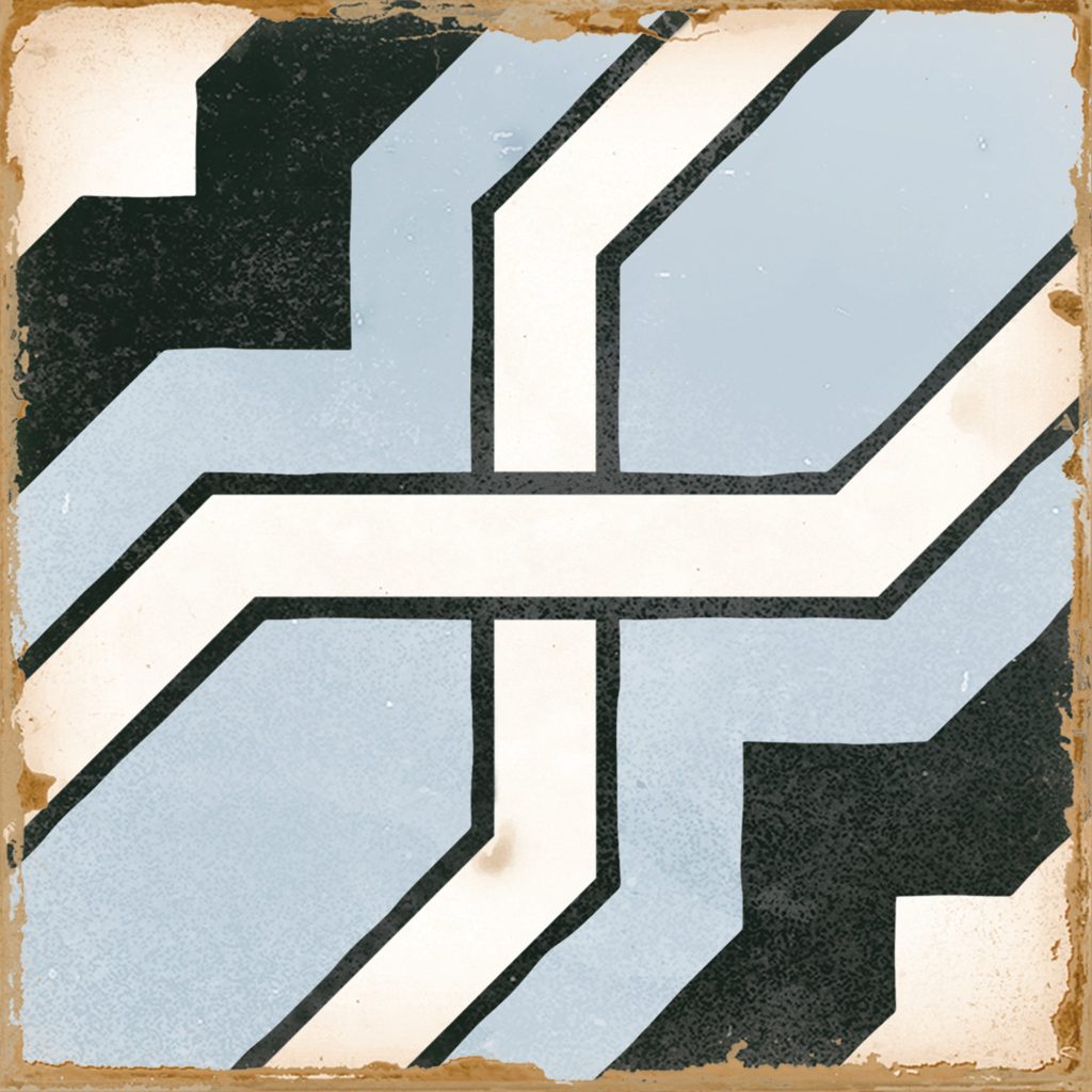 Harmony Casablanca Attia wzór vintage 12,5x12,5