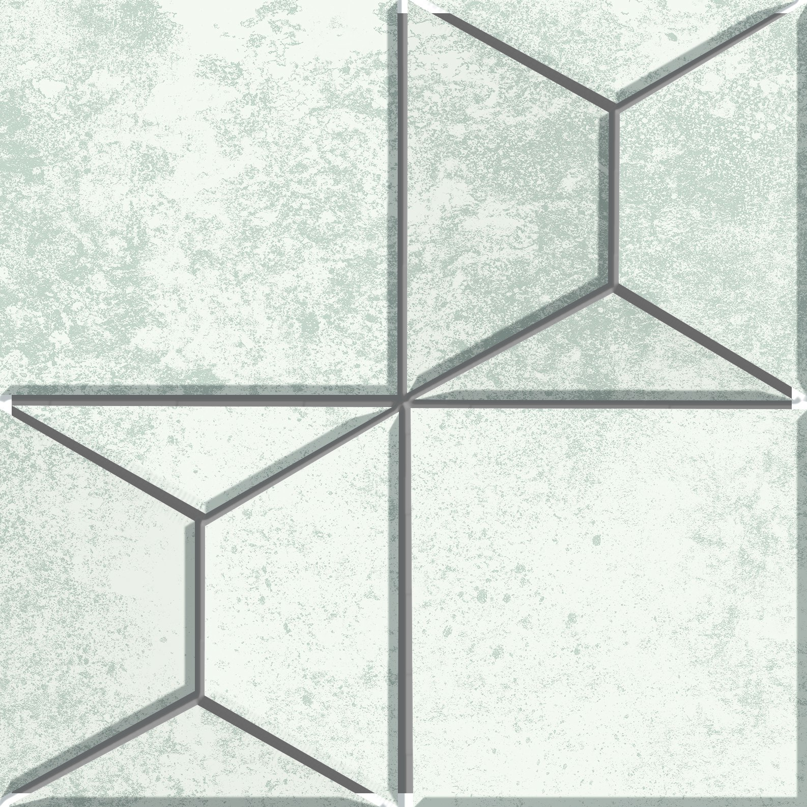 Fanal Mosaico Pyramid White Lap 30x30 płytka dekoracyjna Fanal Mosaico Pyramid White Lap 30x30 płytka dekoracyjna