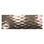 Fanal Calacatta Decor.Prisma Bronze 31,6x90 metaliczny dekor