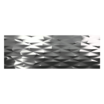 Fanal Calacatta Decor.Prisma Silver 31,6x90 błyszczący dekor