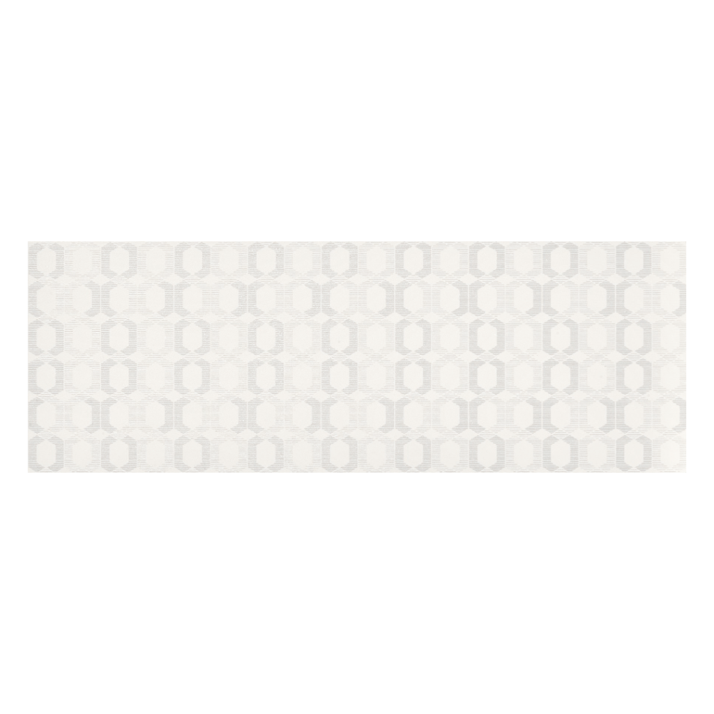 Fanal Pearl 31,6x90 White Chain metalizowany wzór