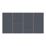 Harmony Beat Anthracite 20x40 dekoracyjna matowa