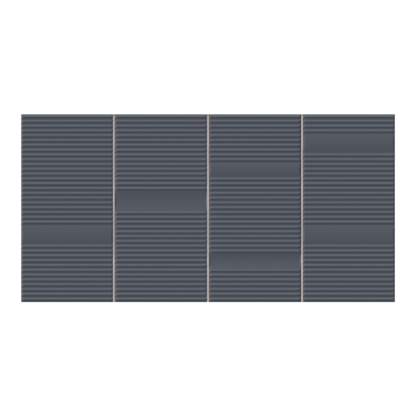 Harmony Beat Anthracite 20x40 dekoracyjna matowa