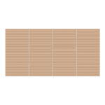 Harmony Beat Clay 20x40 płytka trójwymiarowa