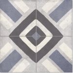 Peronda Fs Sena Blue geometryczny wzór 45,2x45,2