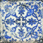 Mariner 900 Maioliche 2 Blu 20x20 niebieski wzór