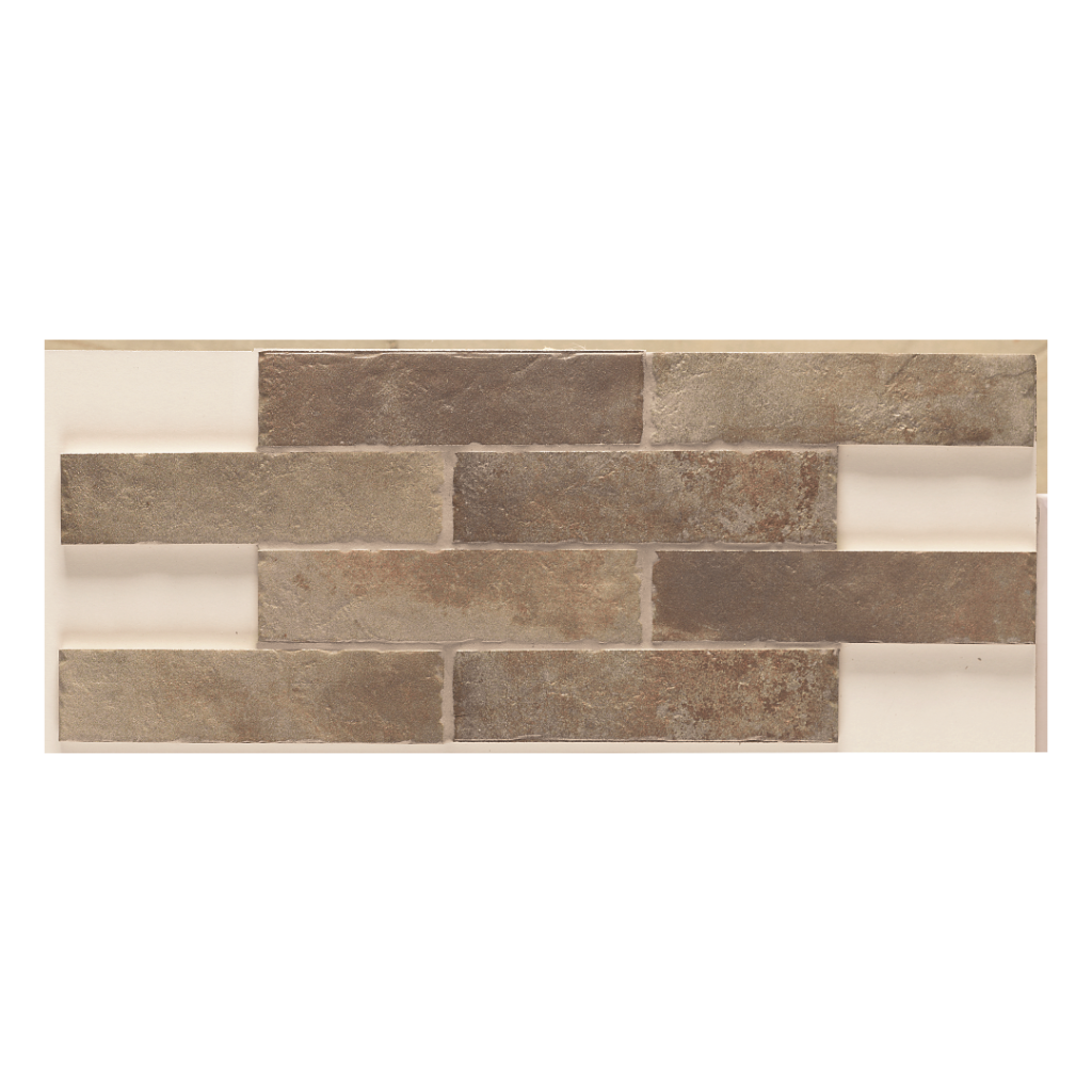 Natucer Boston Brick West Trab Enm 25x50 ścienna i podłogowa