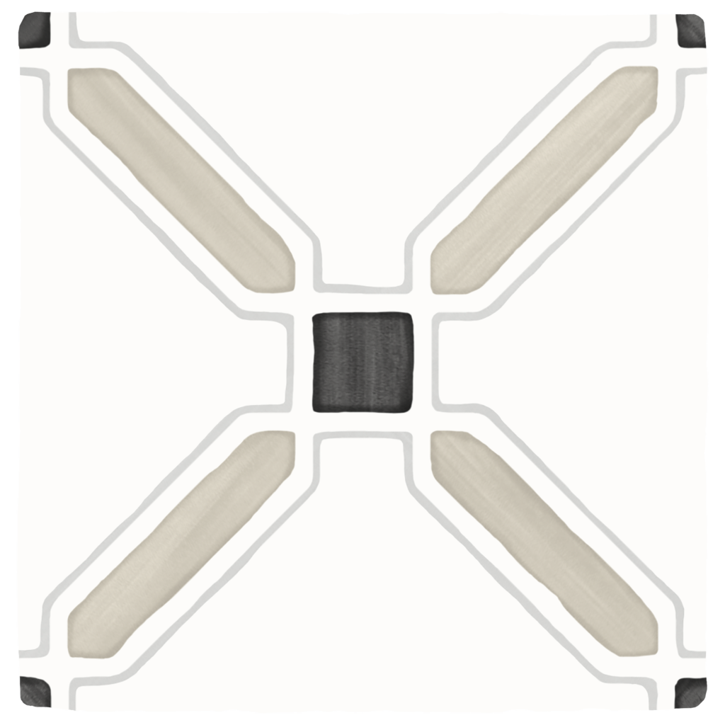 Harmony Tanger Sand Cross 12,3x12,3 płytka w hiszpański wzór