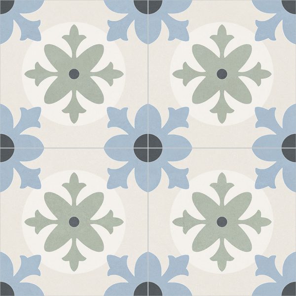 Mykonos Javea 45x45 płytka w hiszpański wzór