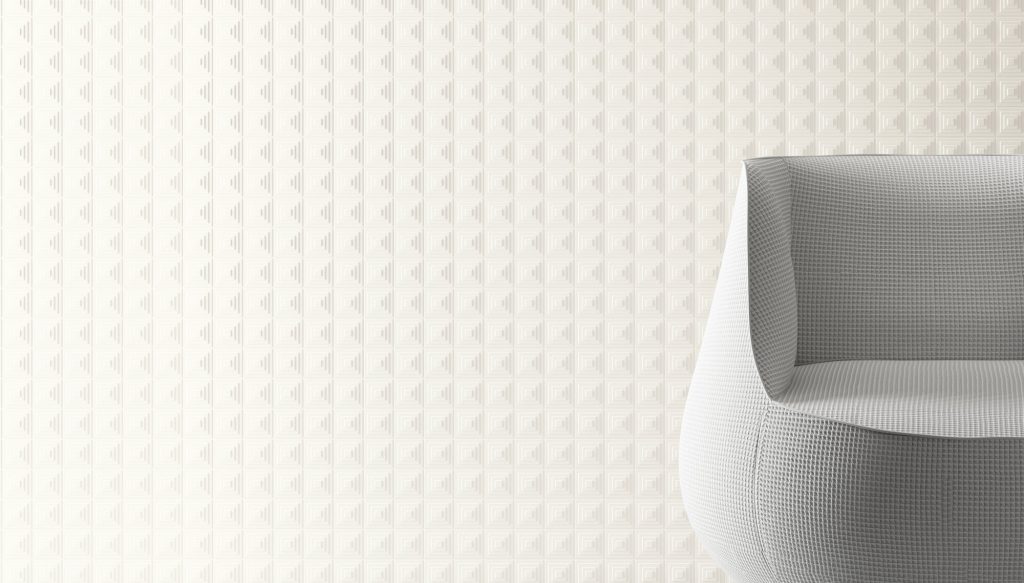 Harmony Pique Mosaic White 20x40