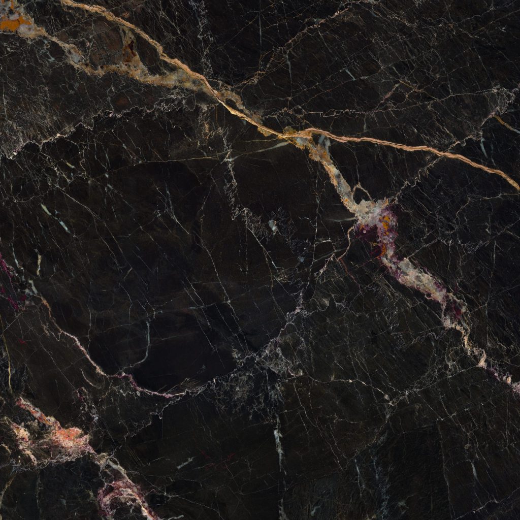 Fanal Windsor Black NPlus 90x90 czarna płytka ze złotymi żyłkami