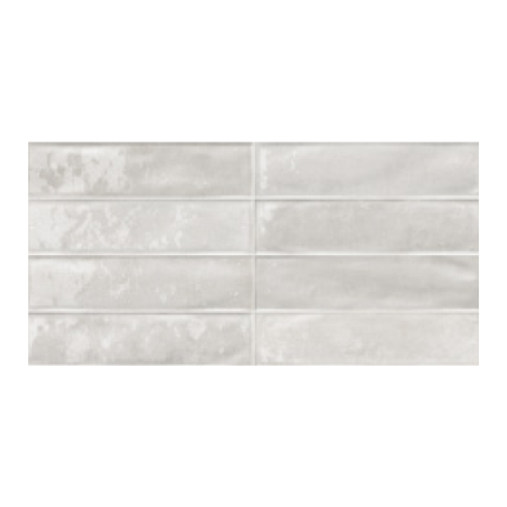 Mykonos Mallorca White 7,5x30 biała płytka cegiełka