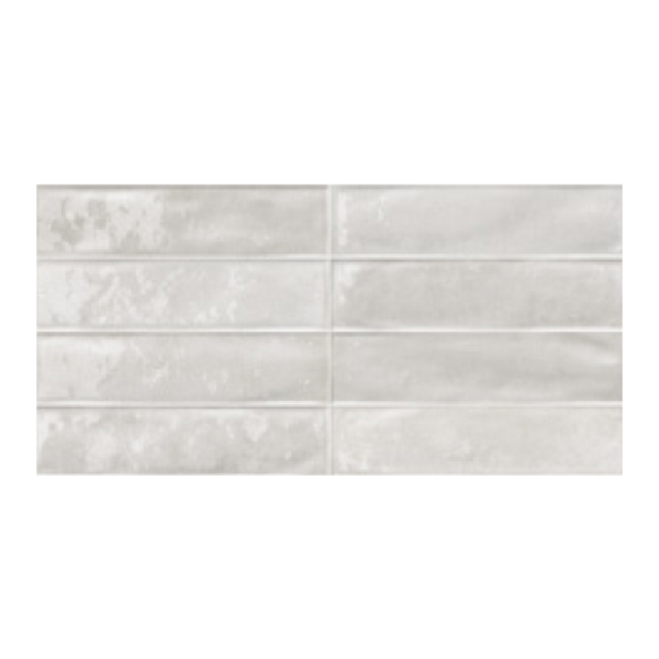 Mykonos Mallorca White 7,5x30 biała płytka cegiełka