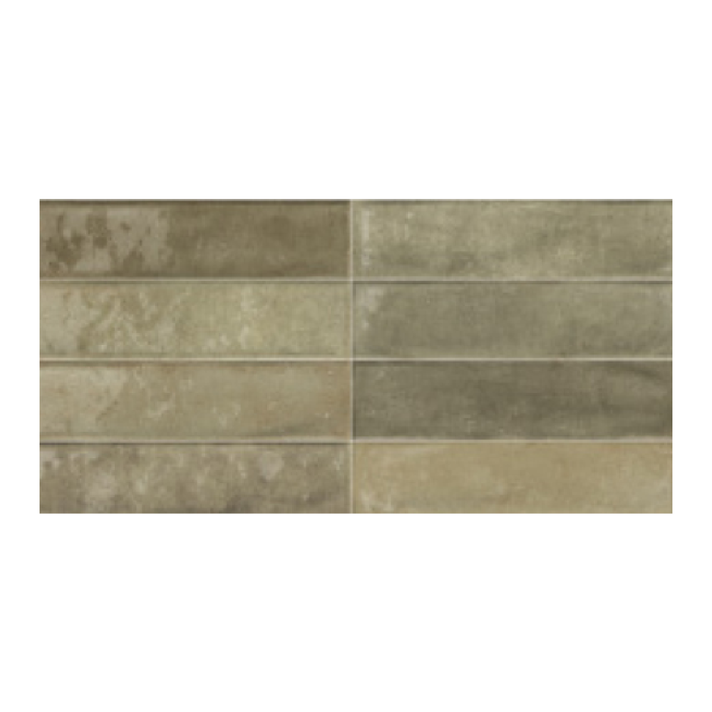 Mykonos Mallorca Gold 7,5x30 beżowa płytka cegiełka