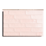 Natucer Zellige Rose 6,2x25 różowa płytka cegiełka