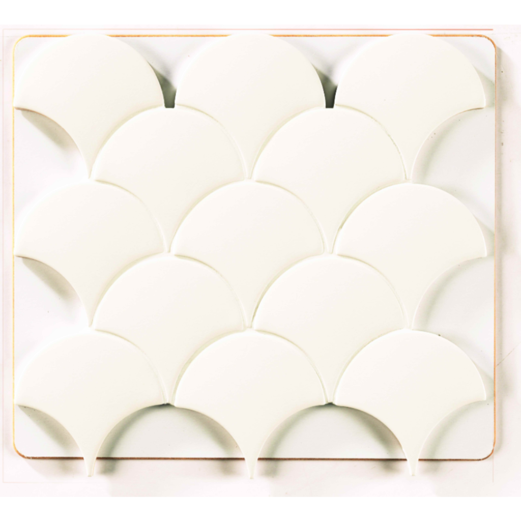 Natucer Squama Luz 12,7x6,2 płytka w kształcie łuski