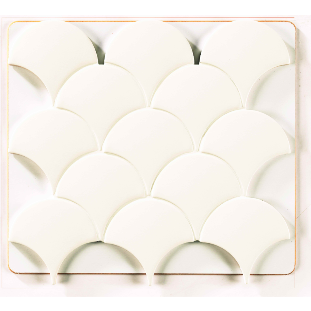 Natucer Squama Luz 12,7x6,2 płytka w kształcie łuski Natucer Squama Luz 12,7x6,2 płytka w kształcie łuski