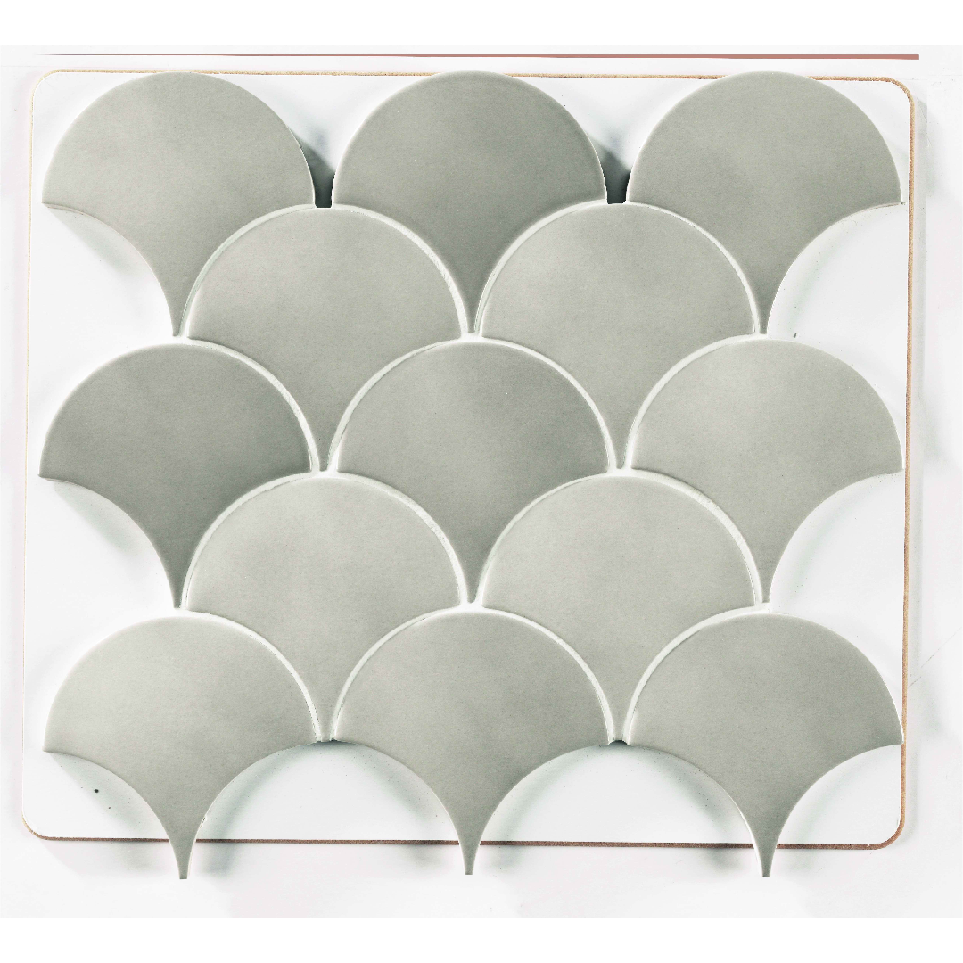 Natucer Squama Iron 12,7x6,2 płytka w kształcie łuski Natucer Squama Iron 12,7x6,2 płytka w kształcie łuski