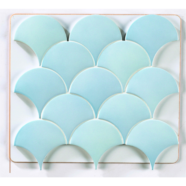 Natucer Squama Ocean 12,7x6,2 płytka w kształcie łuski