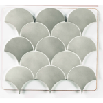 Natucer Squama Mist 12,7x6,2 płytka w kształcie łuski