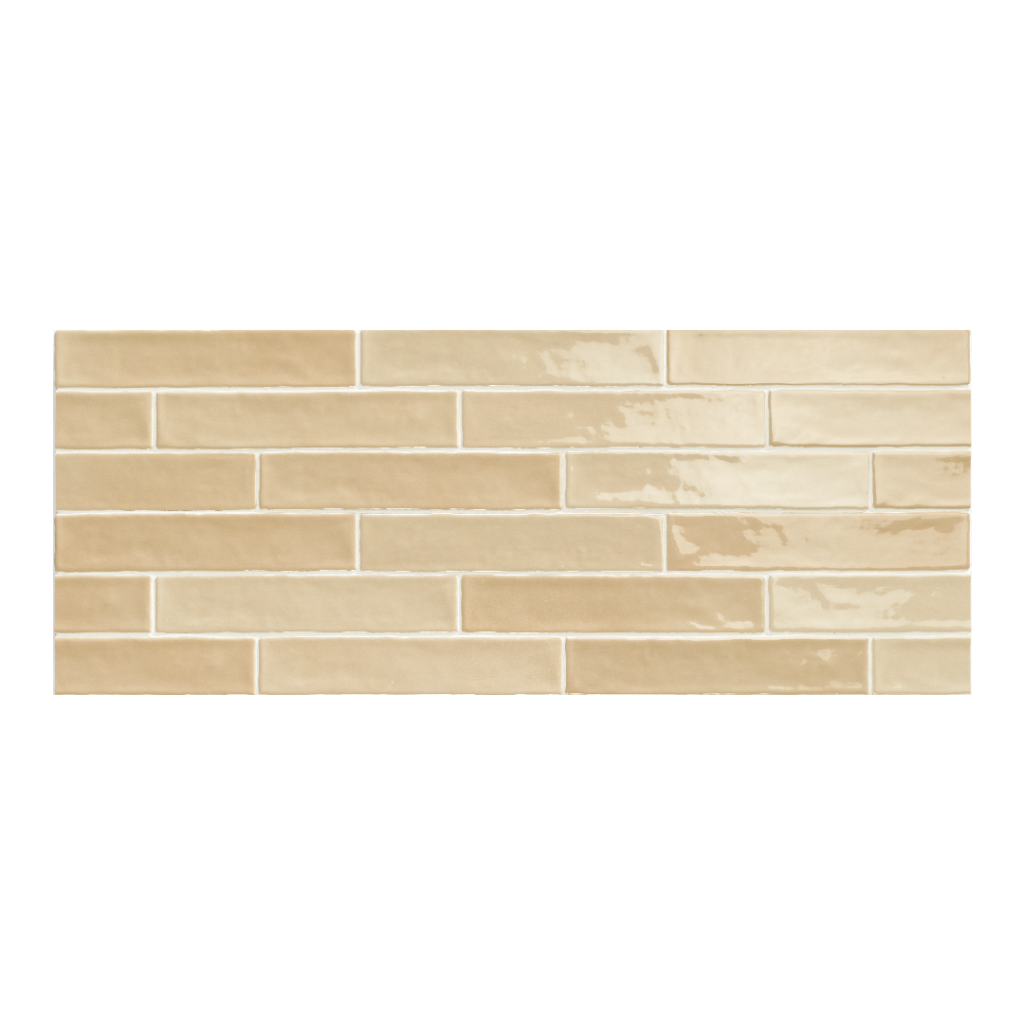 Natucer Piastrella Mix Capuchino 5x25 płytka cegiełka w połysku