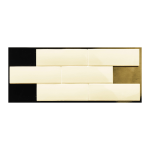 Natucer London Bone 7,2x22,2 kremowa płytka cegiełka