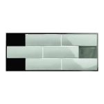 Natucer London Cement 7,2x22,2 szara płytka cegiełka