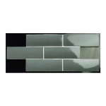 Natucer London Coal 7,2x22,2 szara płytka cegiełka