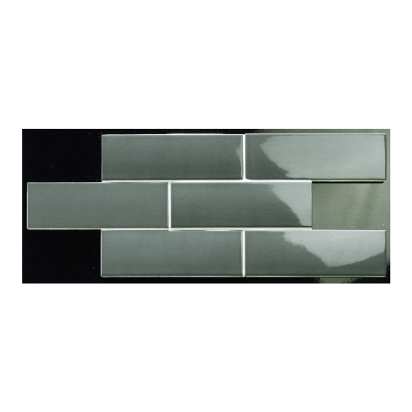 Natucer London Coal 7,2x22,2 szara płytka cegiełka