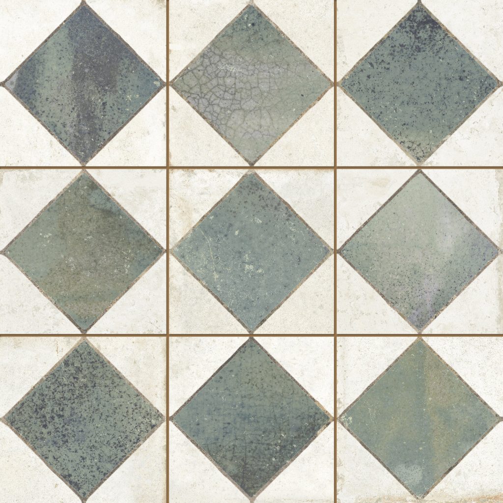 Peronda FS Arles Green 33x33 płytka w romby
