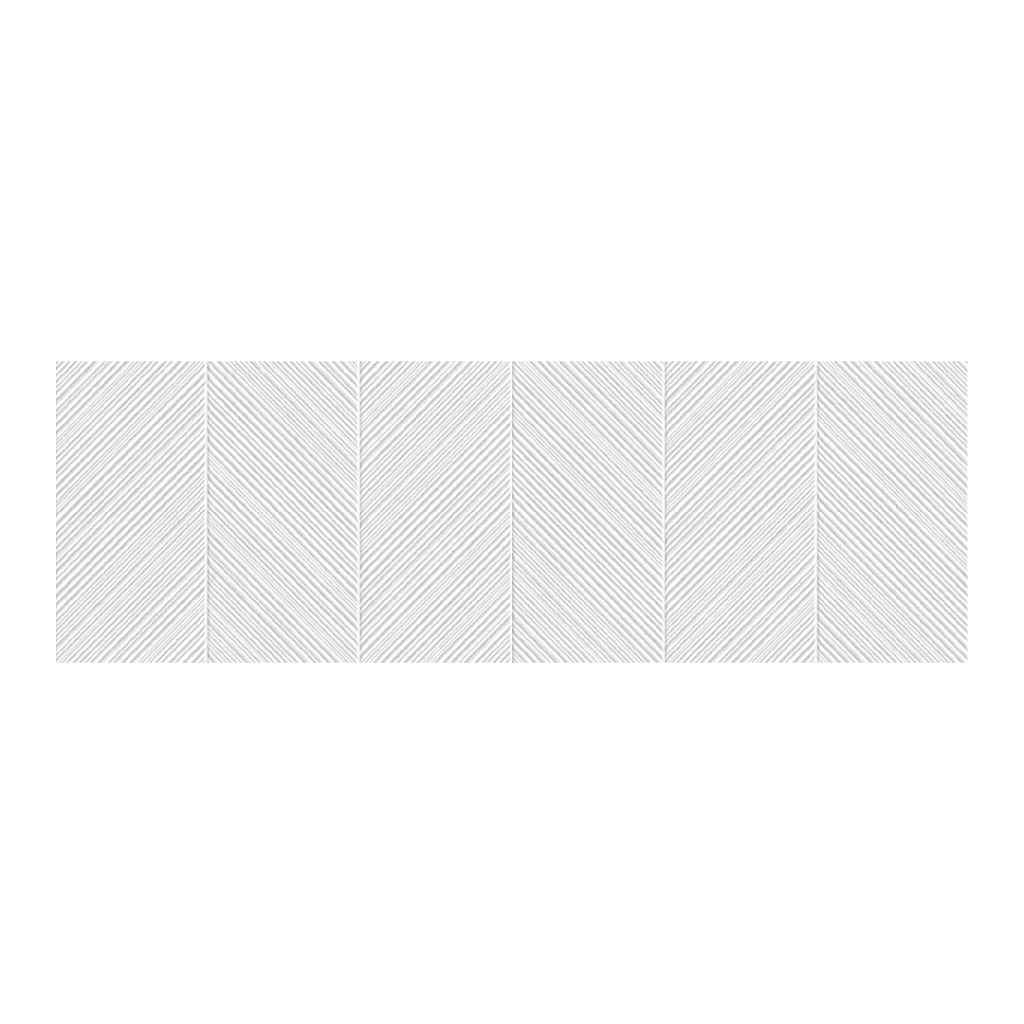 Peronda Ghent Wall White Decor 33,3x100 dekoracyjna płytka ścienna