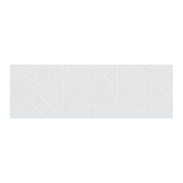 Peronda Ghent Wall White Decor 33,3x100 dekoracyjna płytka ścienna