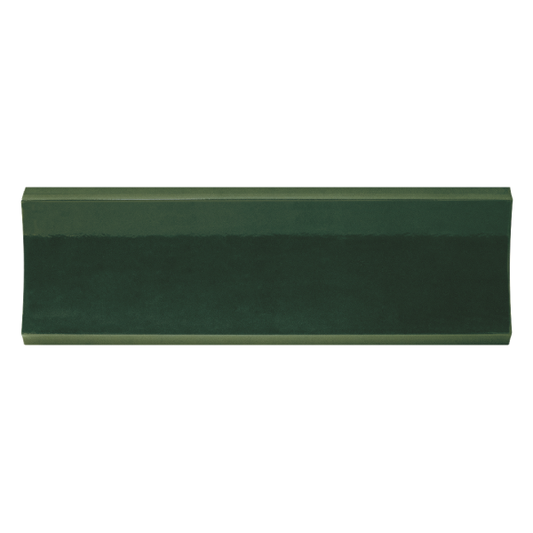 Harmony Bow Green 15x45 płytka trójwymiarowa dachówka
