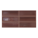 Harmony Levels Bordeaux 20x40 płytka trójwymiarowa