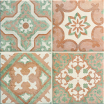 Natucer Argile Udine 22,5x22,5 płytka patchworkowa