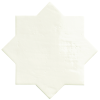 Natucer Star Argile Bianco 18x18 płytka w kształcie gwiazdy