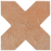 Natucer Cross Cotto 18x18 płytka w unikalnym kształcie