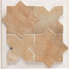 Natucer Malta Star Cotto 15,5x15,5 płytka w kształcie gwiazdy