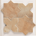 Natucer Malta Star Cotto 15,5x15,5 płytka w kształcie gwiazdy