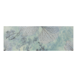 Fanal Pearl 31,6x90 Turquoise Set B płytka w kwiaty