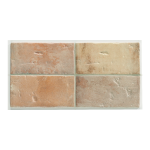 Natucer Malta Cotto 10x20 rystykalna cegiełka