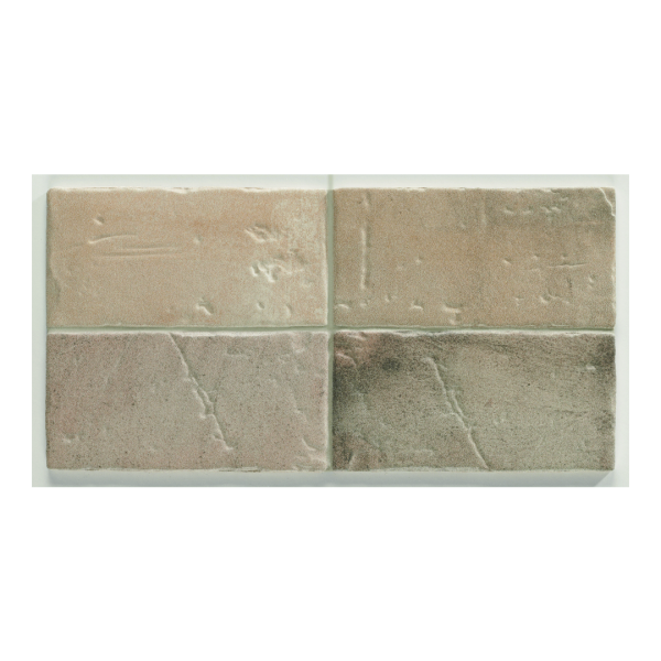 Natucer Malta Taupe 10x20 rystykalna cegiełka
