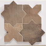 Natucer Malta Cross Taupe 15,5x15,5 płytka w kształcie krzyża