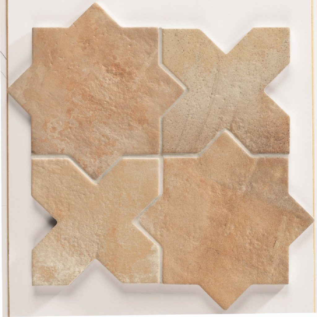 Natucer Malta Cross Cotto 15,5x15,5 płytka w kształcie krzyża