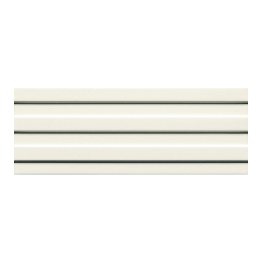 Natucer Hip Hop Bianco 15x40 płytka w paski 3D