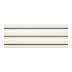 Natucer Hip Hop Bianco 15x40 płytka w paski 3D