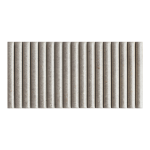 Natucer Sinfonia Piano Ceniza 11x22,5 płytka ryflowana