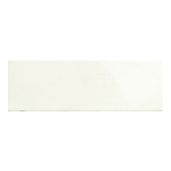 Natucer Strip Argile Bianco 15x45 biała płytka w połysku