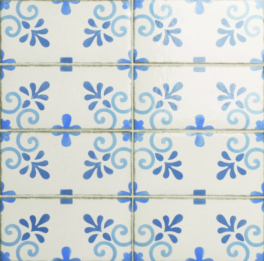 Natucer Frame Santorini 15x30 płytka w greckim stylu